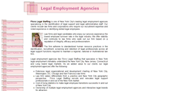 Desktop Screenshot of legal-employment-agencies.com